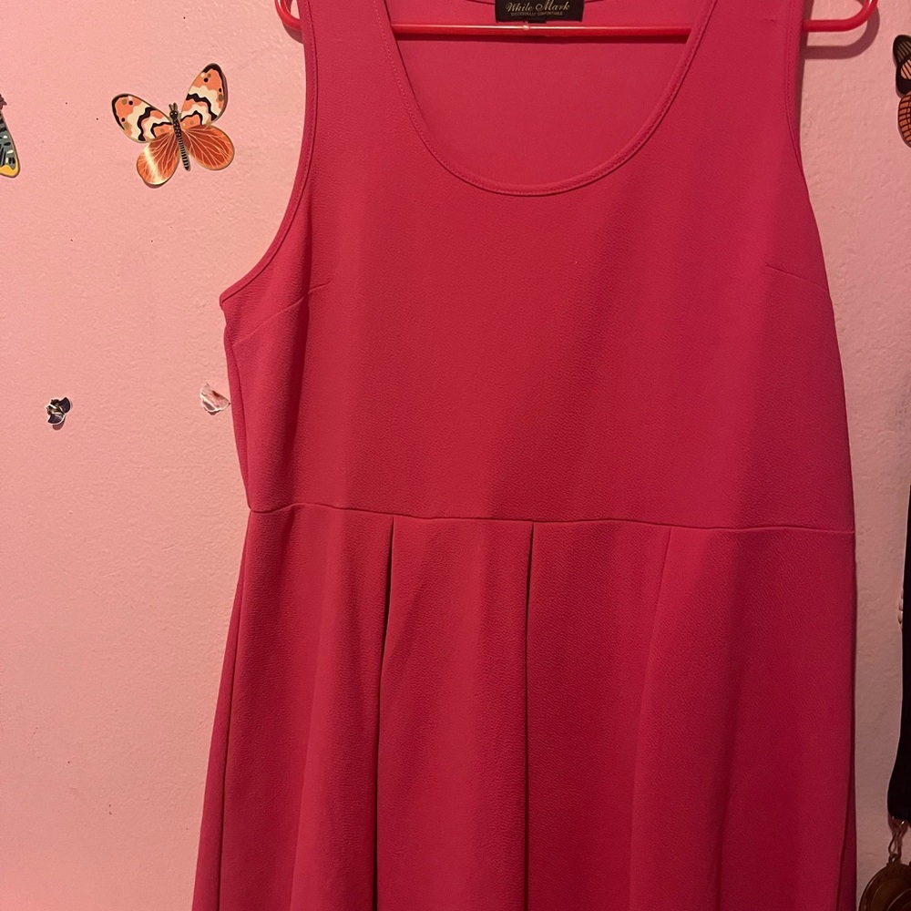 Pink Sleeveless Dress